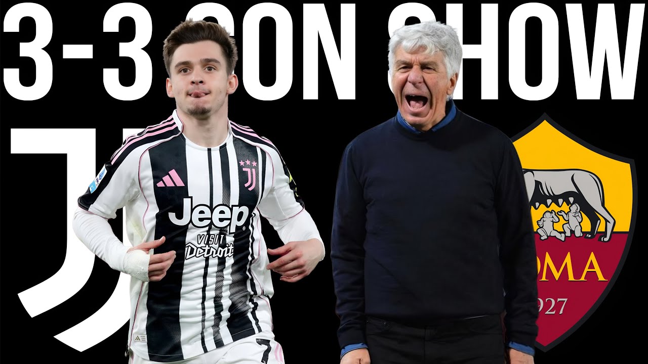 RIMPIANTO ROMA, IL PARI JUVE VALE 3 PUNTI. GASP TRADITO DALLA DIFESA. PERIN COLPEVOLE🚨