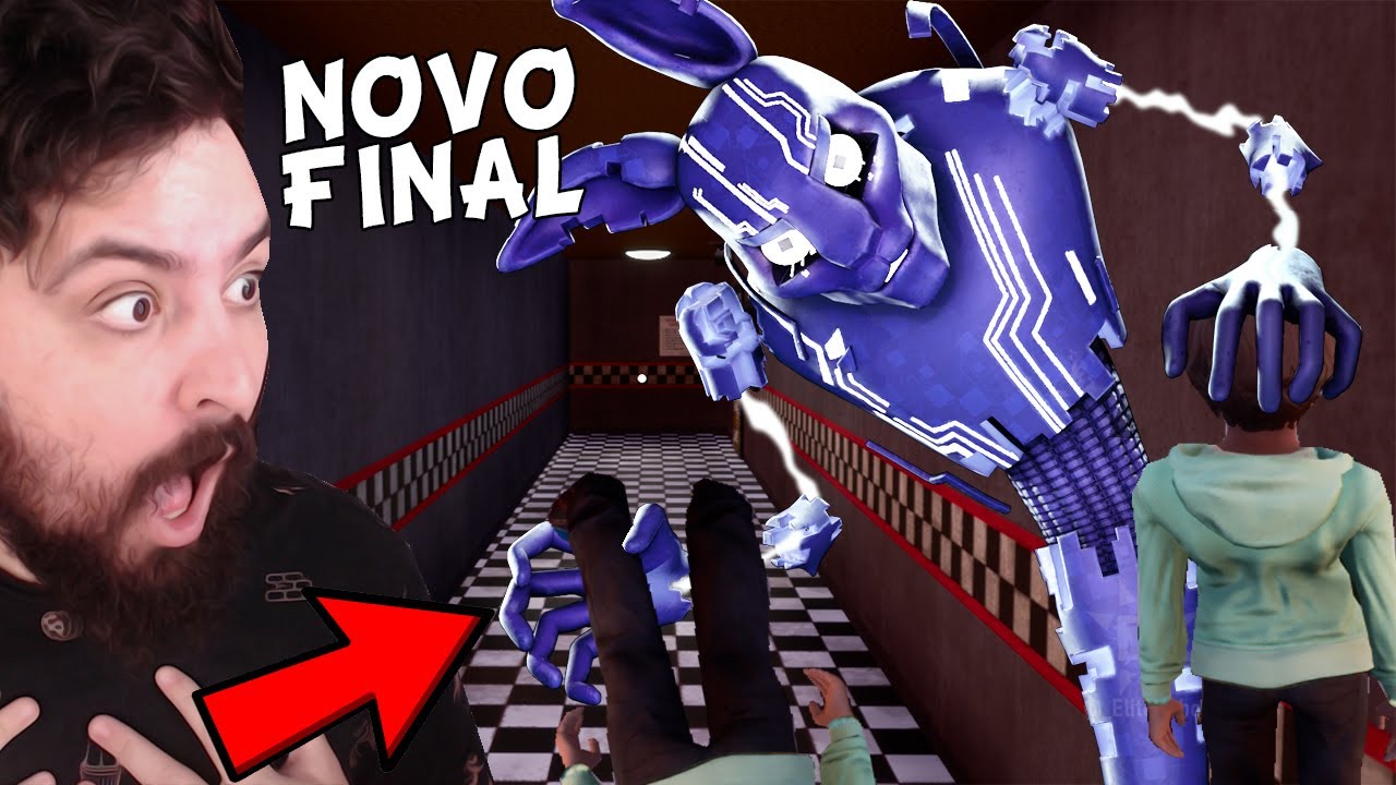 a NOVA ENTIDADE M.X.E.S apareceu para levar TODAS CRIANÇAS... - FNAF Killer In Purple Remastered