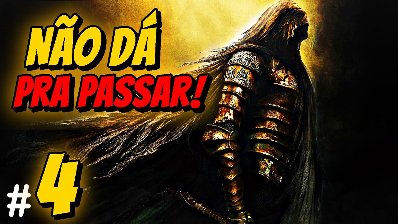 NÃO DÁ PRA PASSAR! Dark Souls 2 #4 AO VIVO | Scholar of the First Sin
