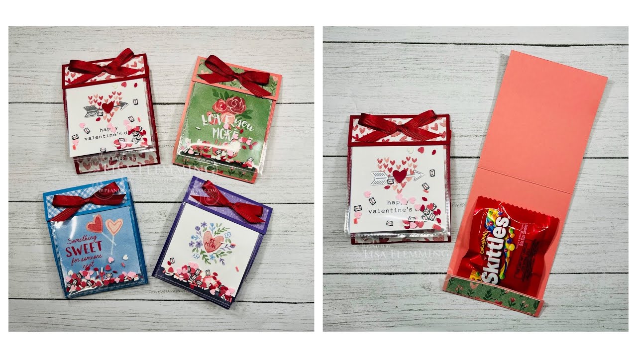 Easy Valentine’s Day Flip Flap Matchbook Favors 