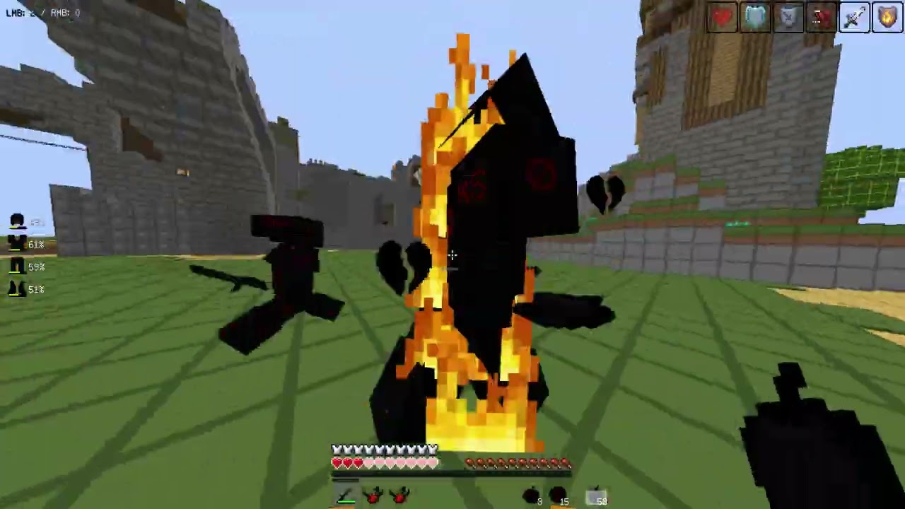 20 minutos de PvP Netherite 1.16.5 Sin editar