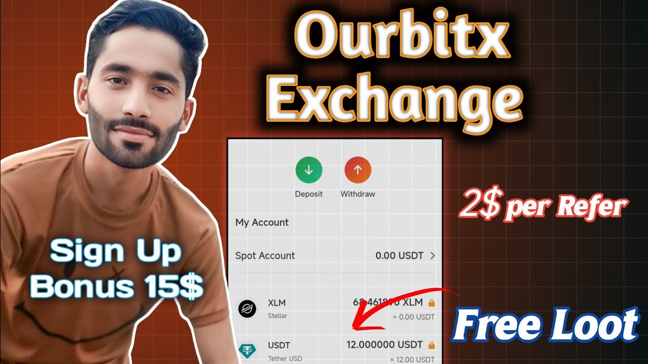 Free Crypto Ourbitx Exchange &ndash; $15 Sign Up Bonus + $2 Referral
