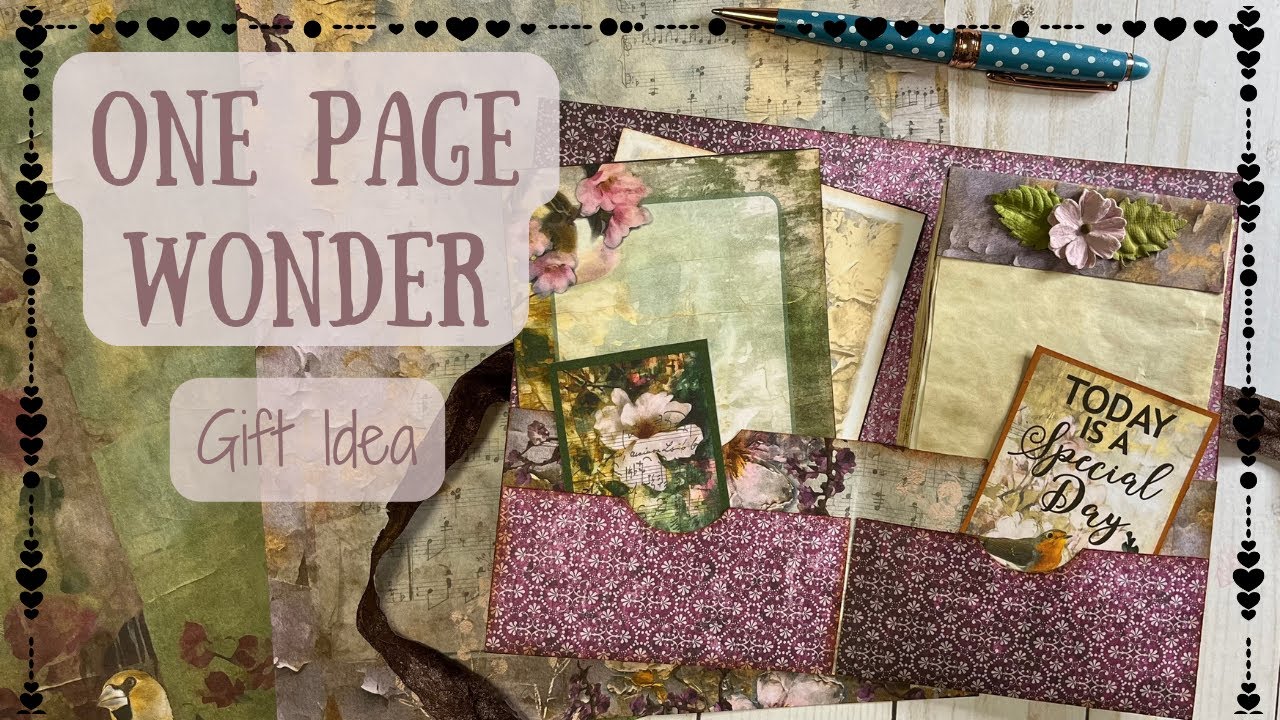 Простой урок по созданию мини-журнала Wonder Folio размером 12x12 страниц (розыгрыш окончен)