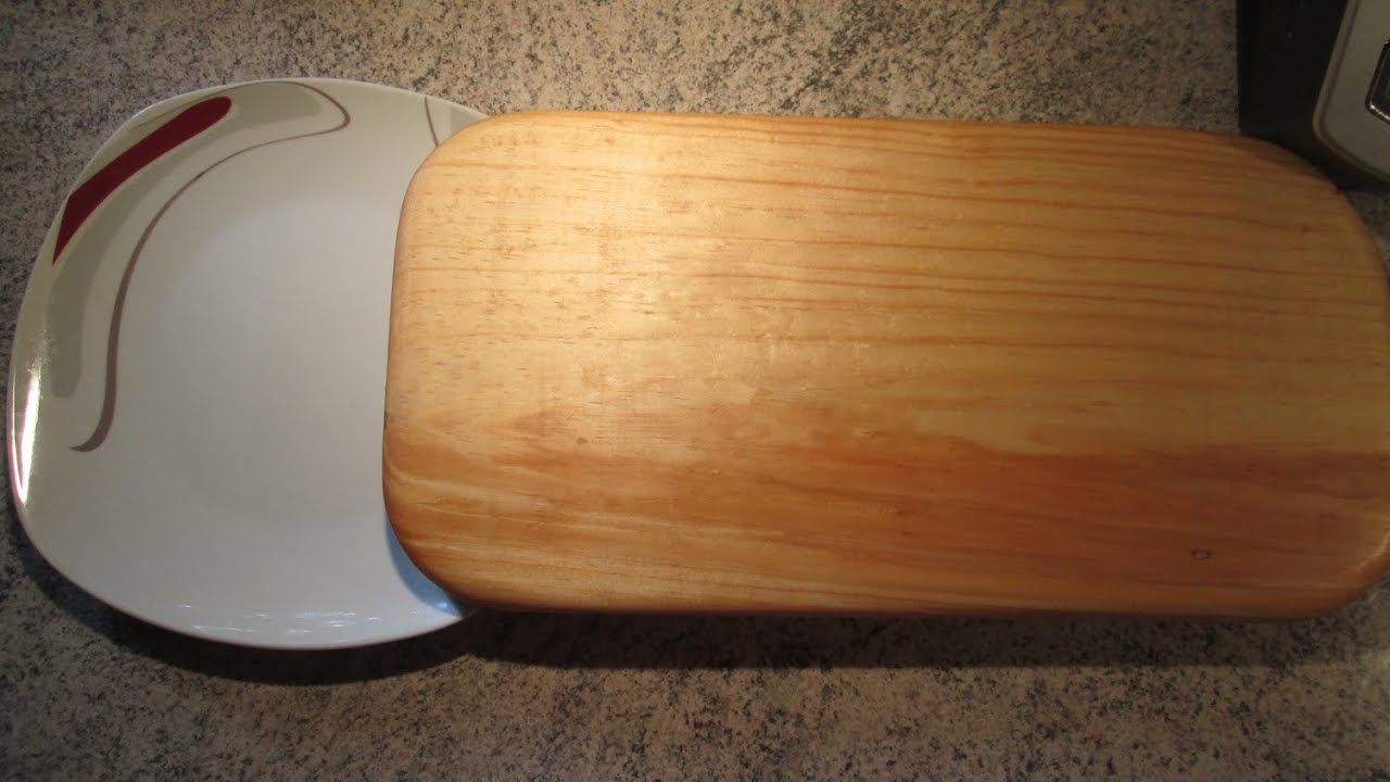 Como hacer una Tabla De Picar alimentos (#3) de Madera Facil y rapido