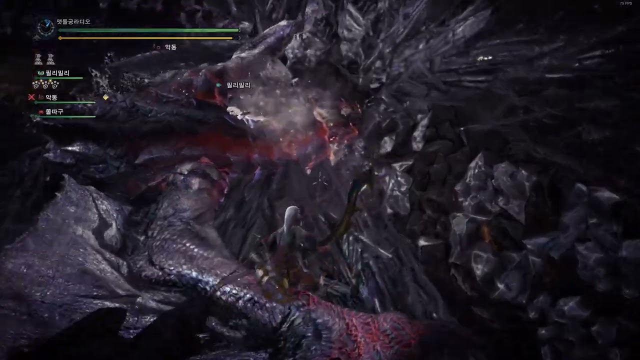 Monster Hunter World IB: 은화룡 팀플레이: 황제금활-물