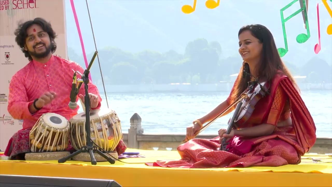 Raga Ahir Bhairav (Madhyalay) - Nandini Shankar & Abhishek Mishra - Part 2