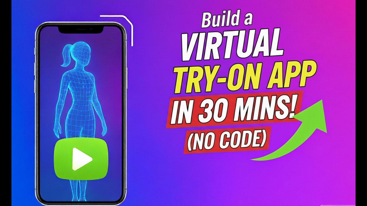 I built a Virtual Try-on App in 30 mins (No Code)