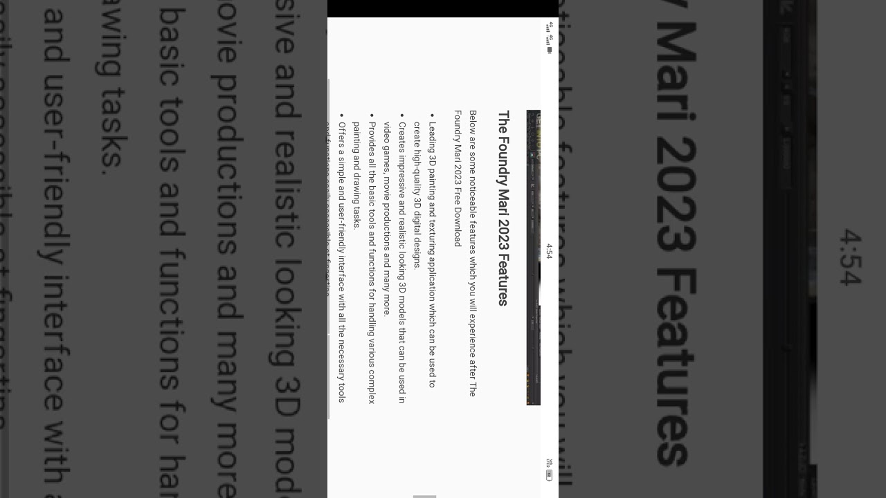The Foundry Mari 2023 Free Download Features Overview