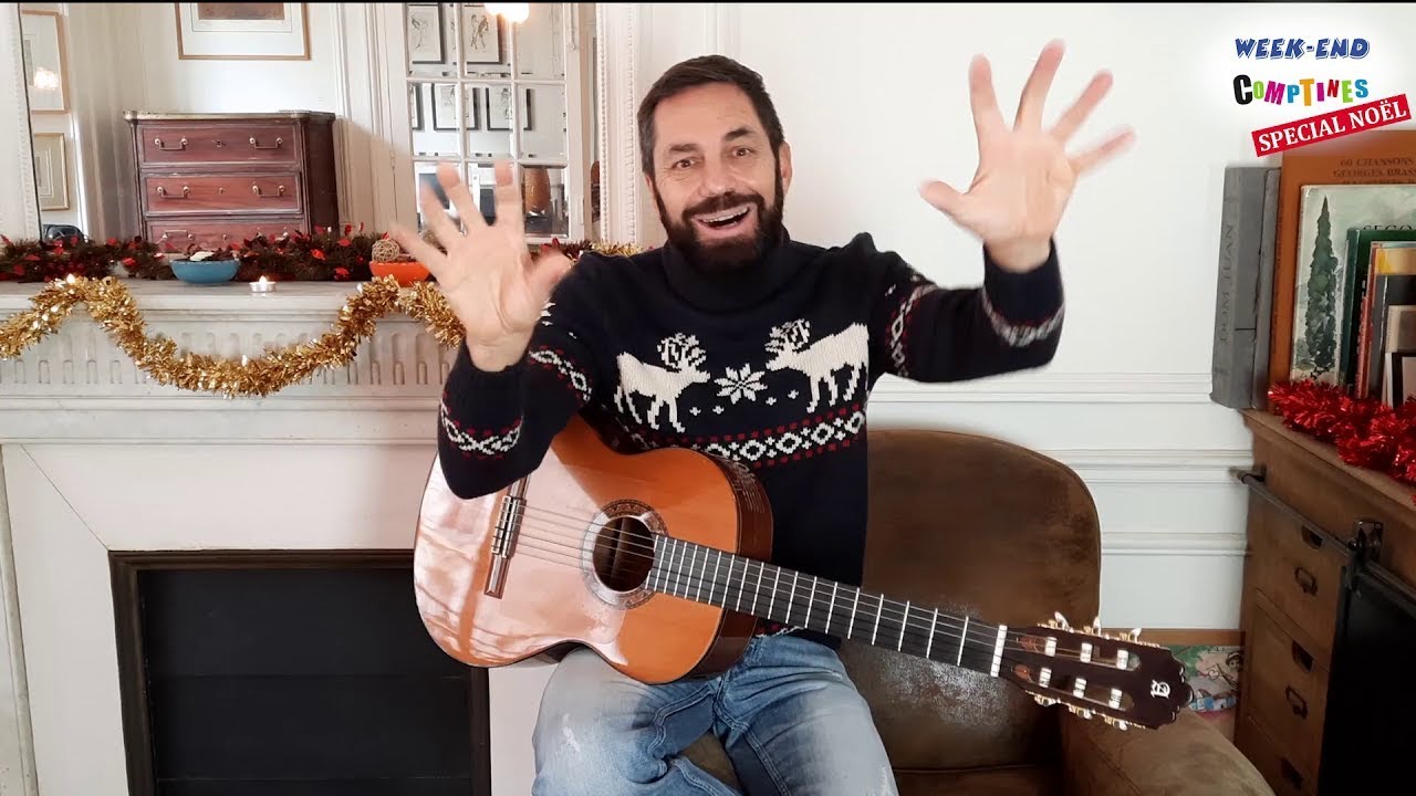 Week-end Comptines n°8 / NOËL : Cinq petits rennes