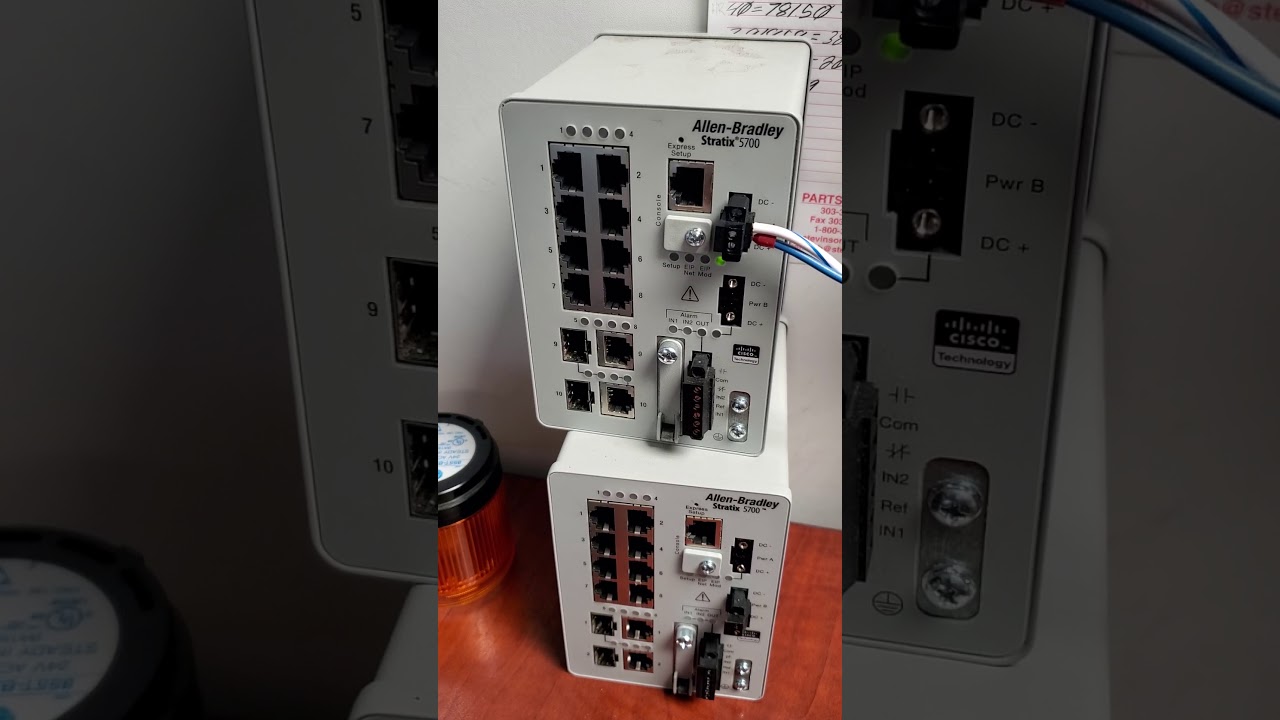 Allen Bradley Stratix switch factory default settings