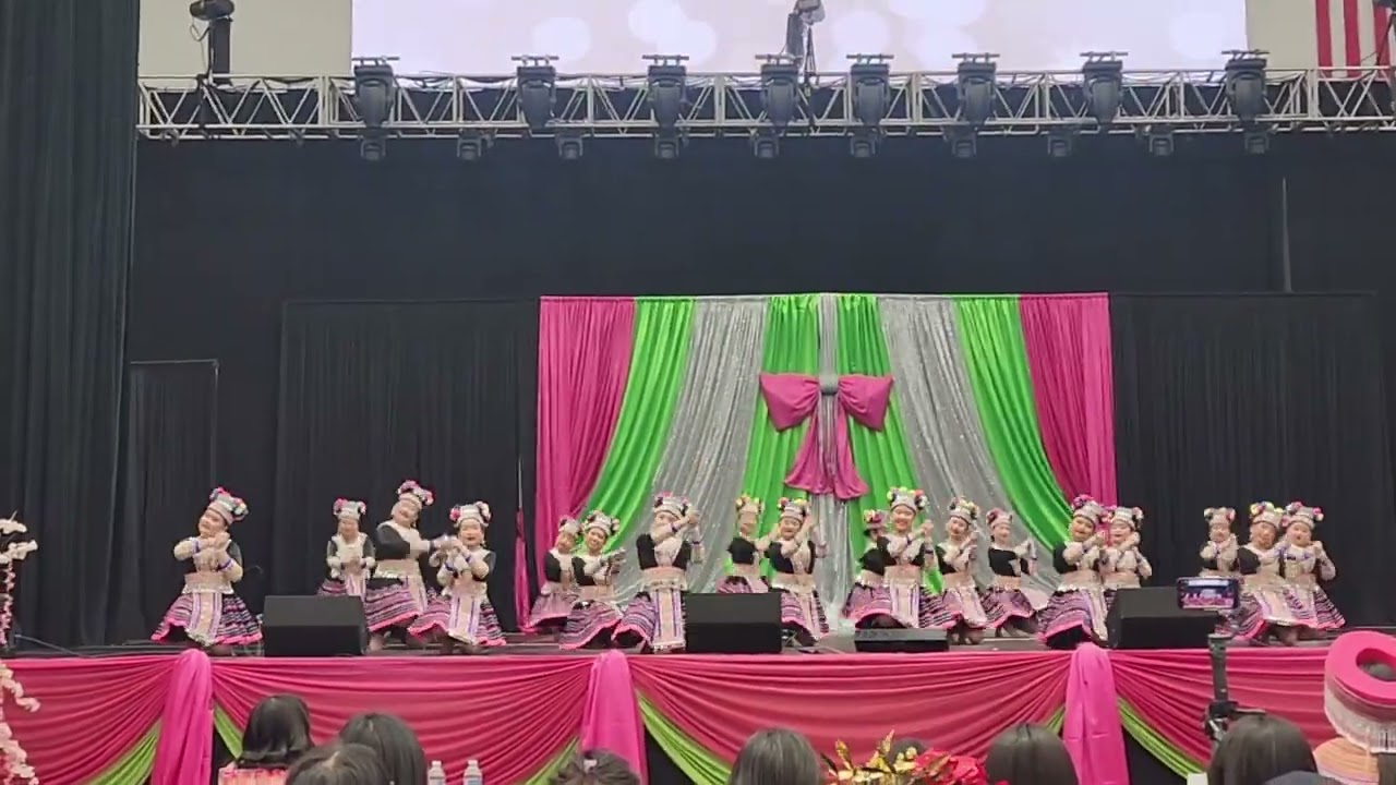 Rain's Rhythm Eau Claire, WI HNY 2025 - Hmong Dance - 3rd place winners in Mini Star Division