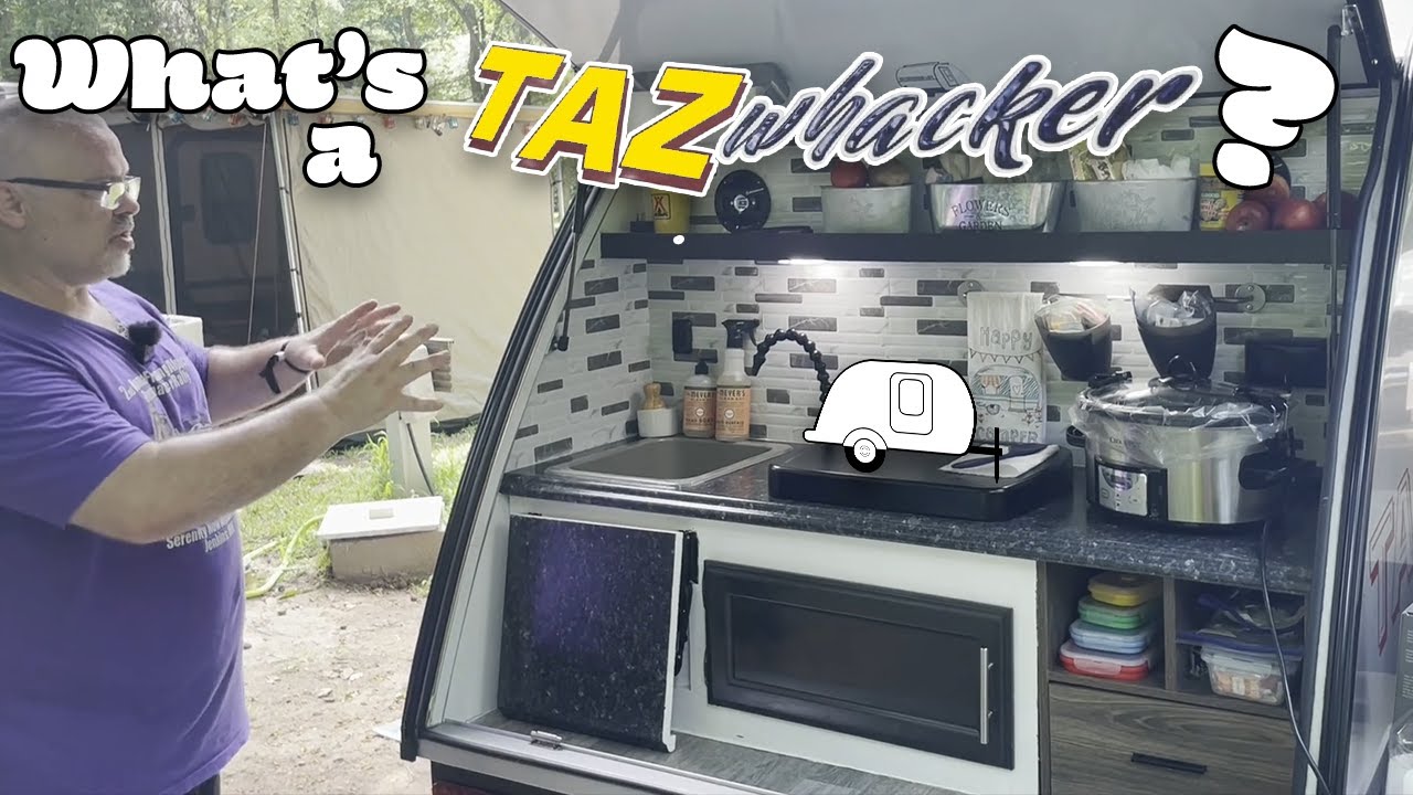 The Tazwhacker - Mike & Marty's Bushwhacker 10FB Teardrop Camper