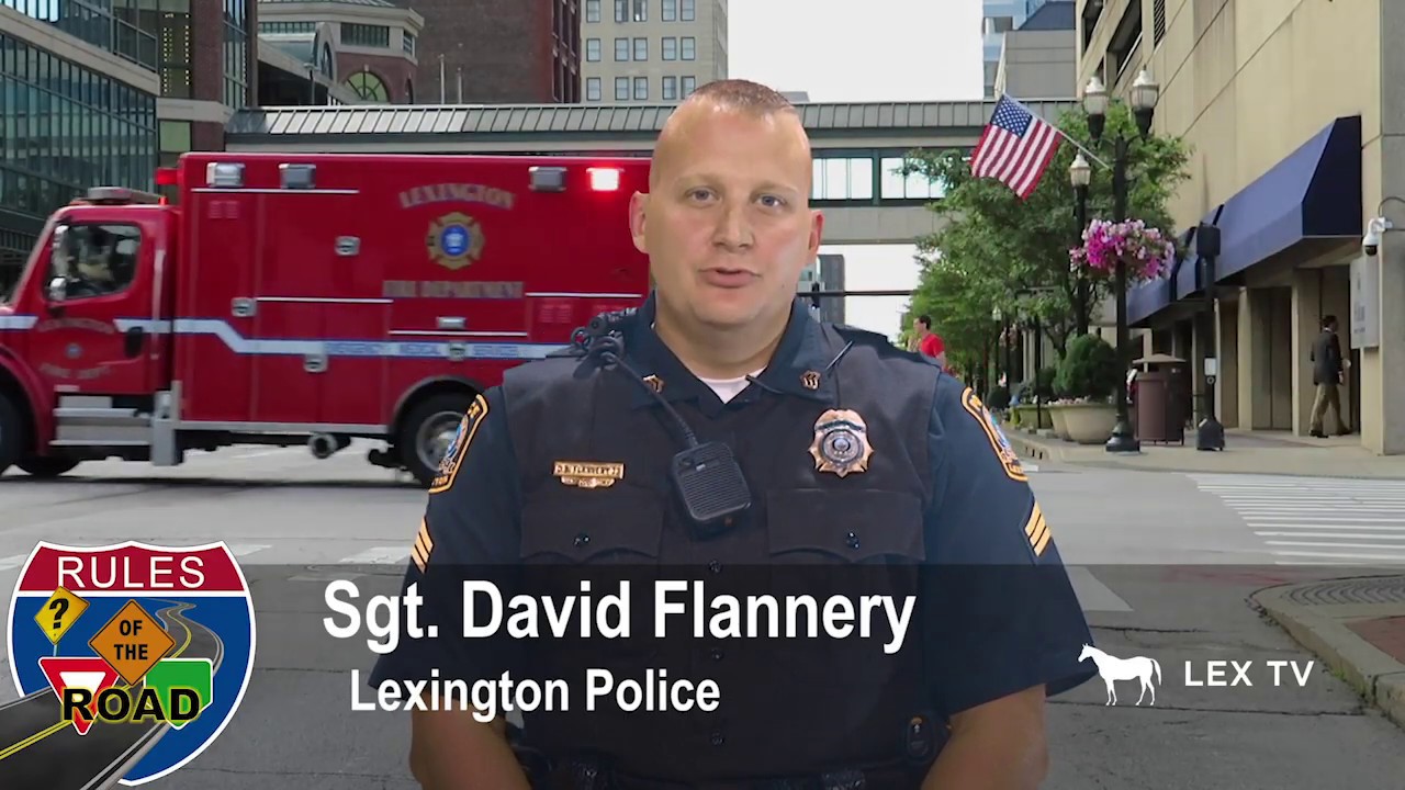 Rules of the Road: Emergency Vehicles