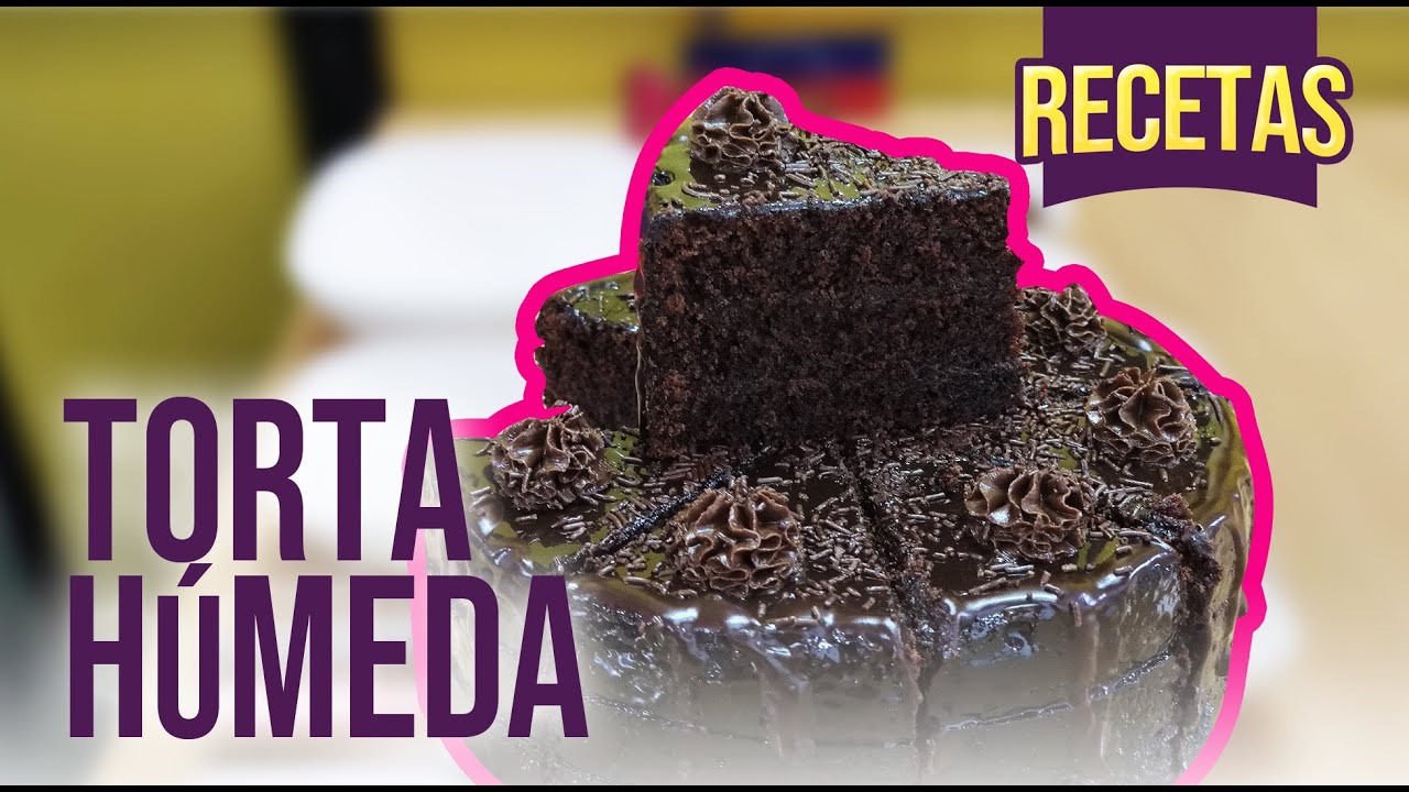 TORTA HÚMEDA DE CHOCOLATE - RECETA ¡FÁCIL, RÁPIDA Y ECONÓMICA!