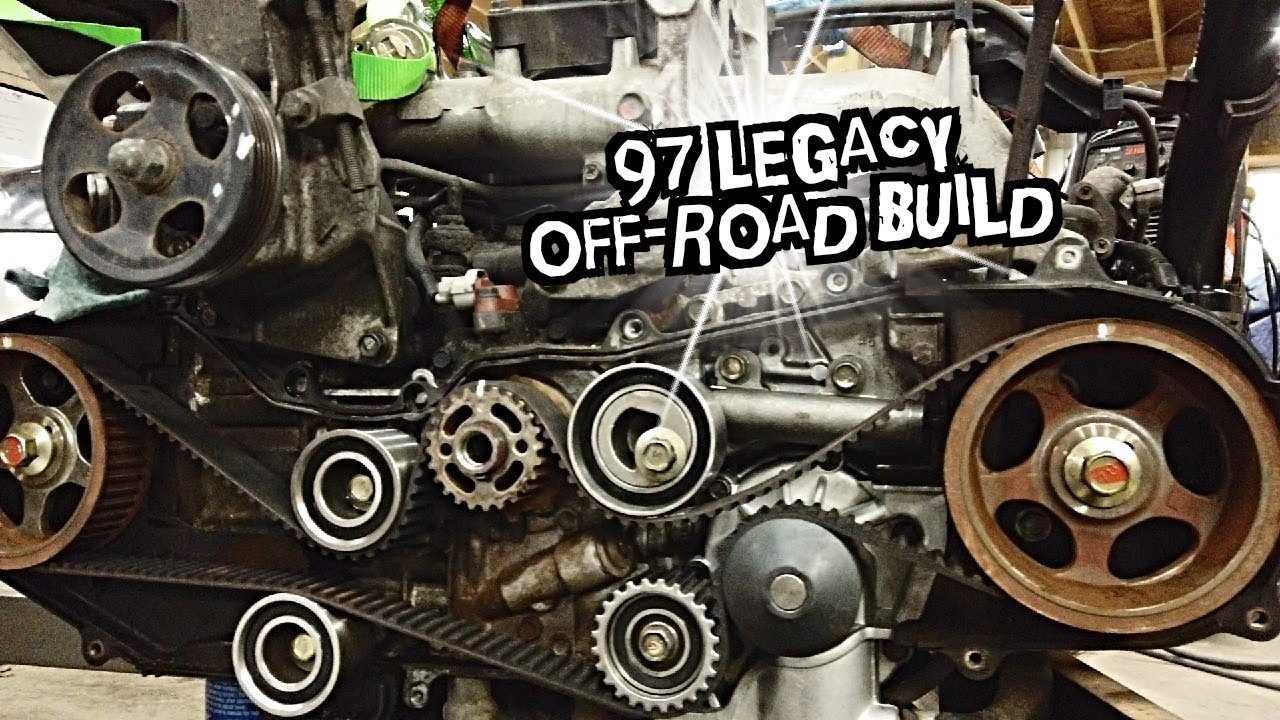 1997 Subaru Legacy Offroad build Ej22 Timing belt