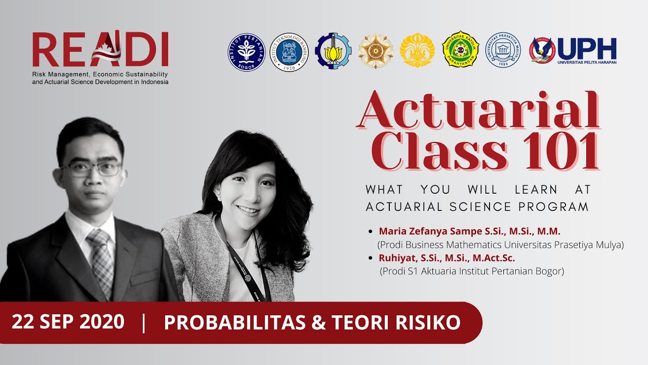 Actuarial Class 101 | Probabilitas & Teori Risiko