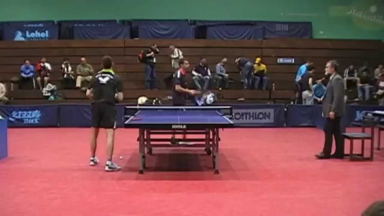 Daniel Kosiba vs Janos Jakab Men's single final Budapest Championship