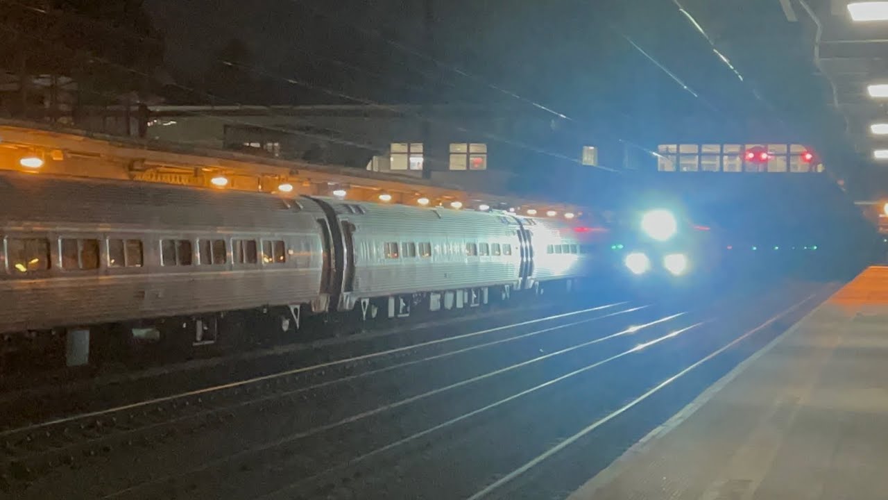 Amtrak Northeast Regional 186 passed Palmetto 90 at HIGH SPEED