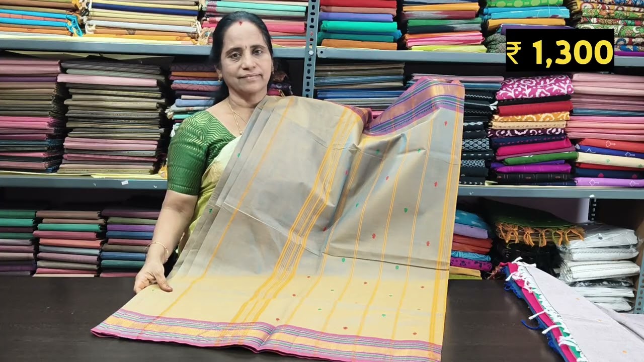 Chettinad cotton saree - Negamam Rohini Sarees 