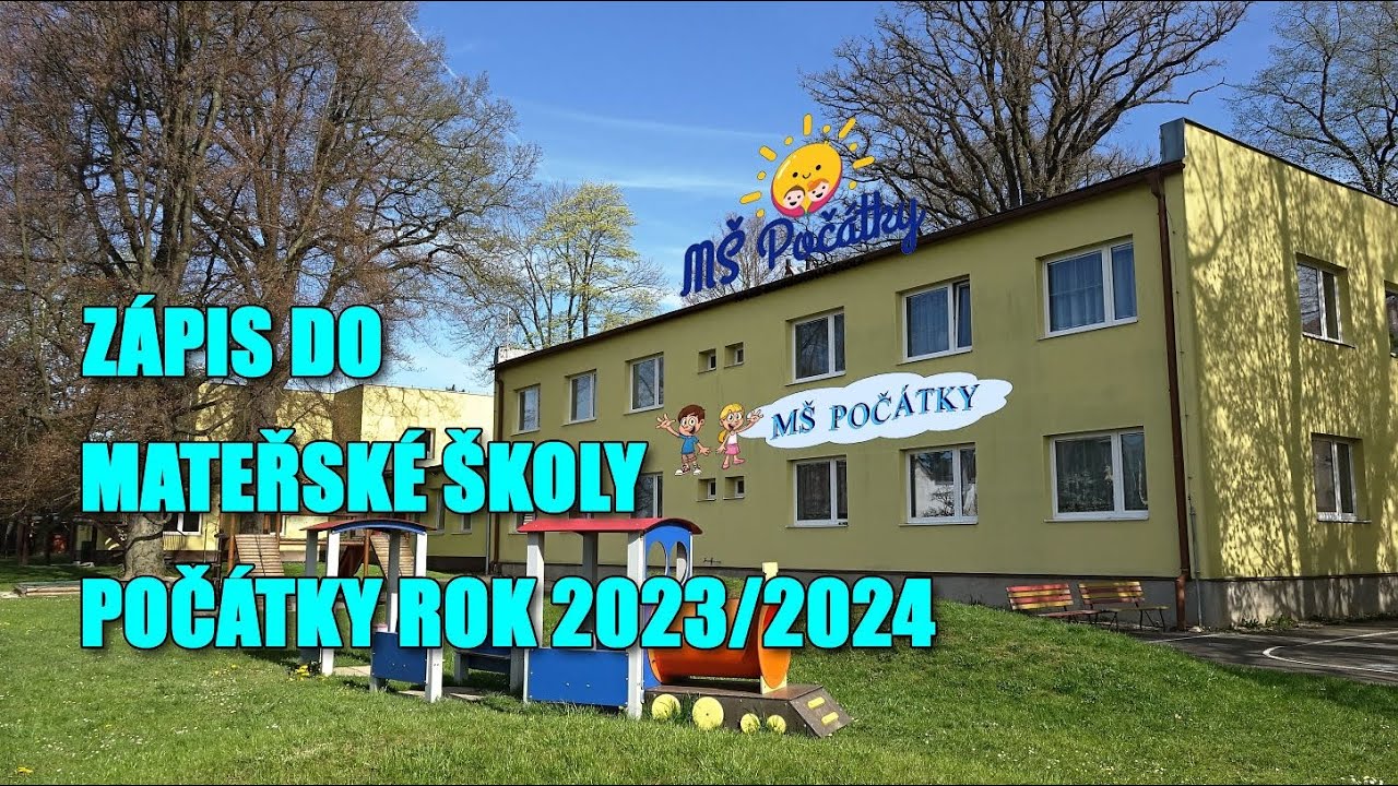 Zápis do Mateřské školy pro školní rok 2023/2024