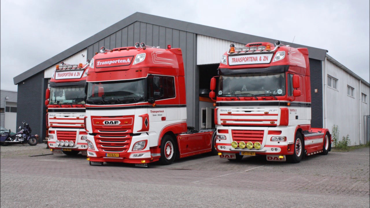 De nieuwe DAF XF van TransportenA Sneek
