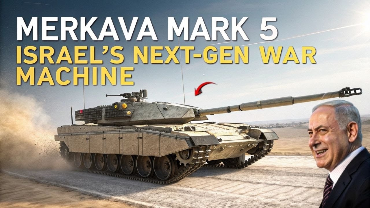 Israel’s Barak Tank Revealed Merkava Mark 5 Explained NEXT-GEN TANK