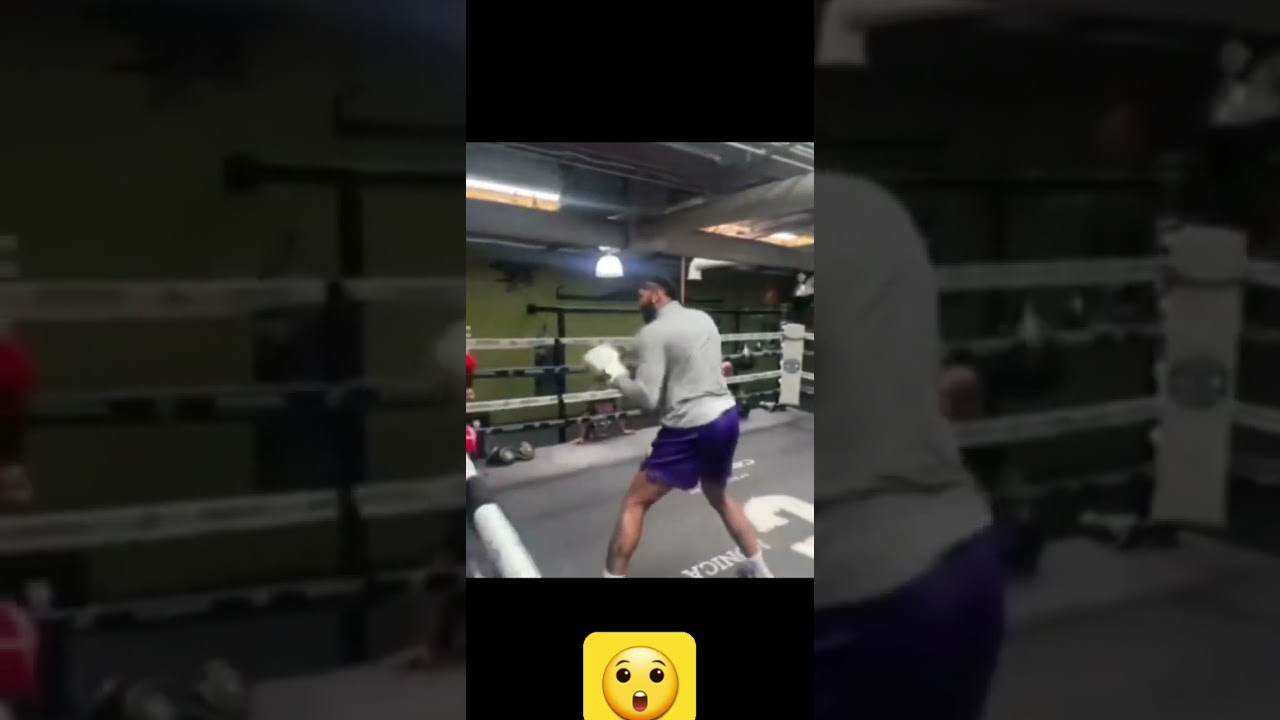 Anthony Davis Training Boxing Sport😱 #shorts #sports #boxing #nba