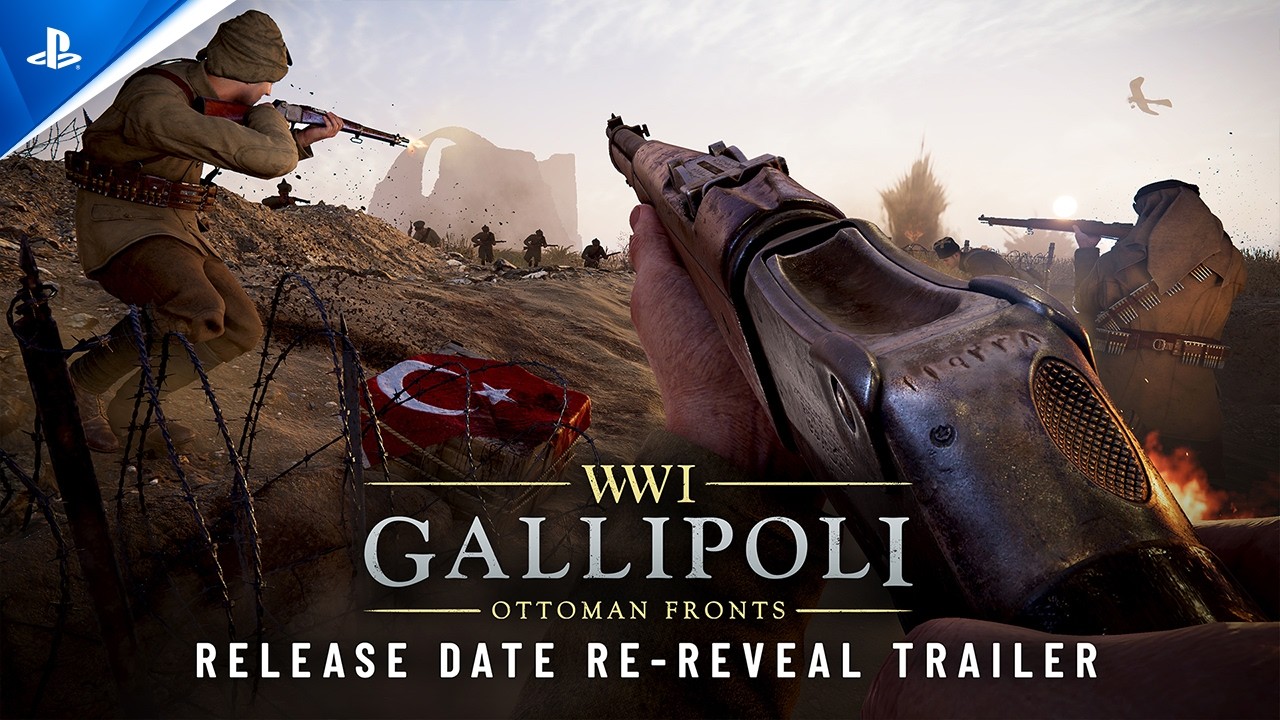 Gallipoli - Release Date Re-reveal Trailer | PS5 Games