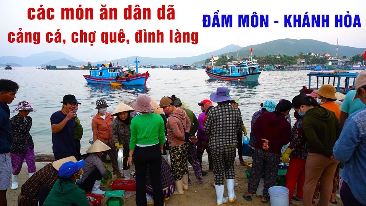 Cảng Đầm Môn Chị Bán Cá Diễn Hài Cười Lăn Cười Bò, Chợ Quê, Đình Làng Và Các Món Ăn Dân Dã