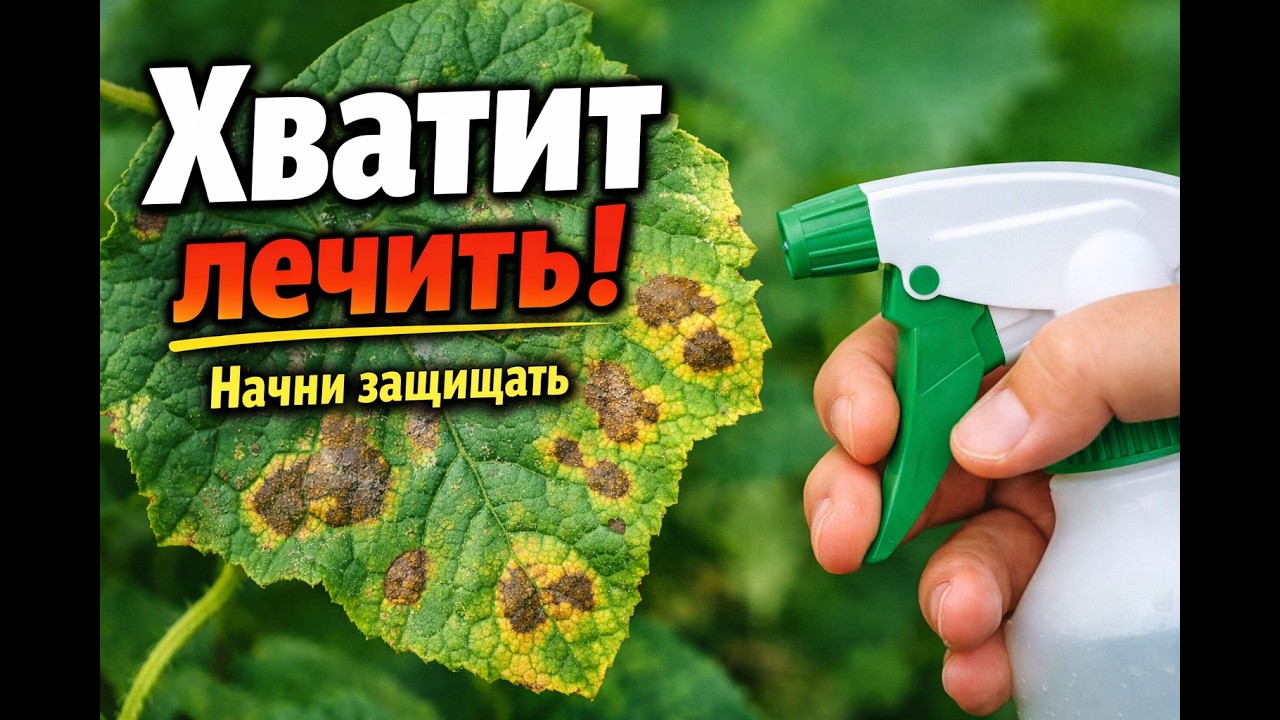Это лучшая профилактика болезней на огороде, в теплице и дома!
