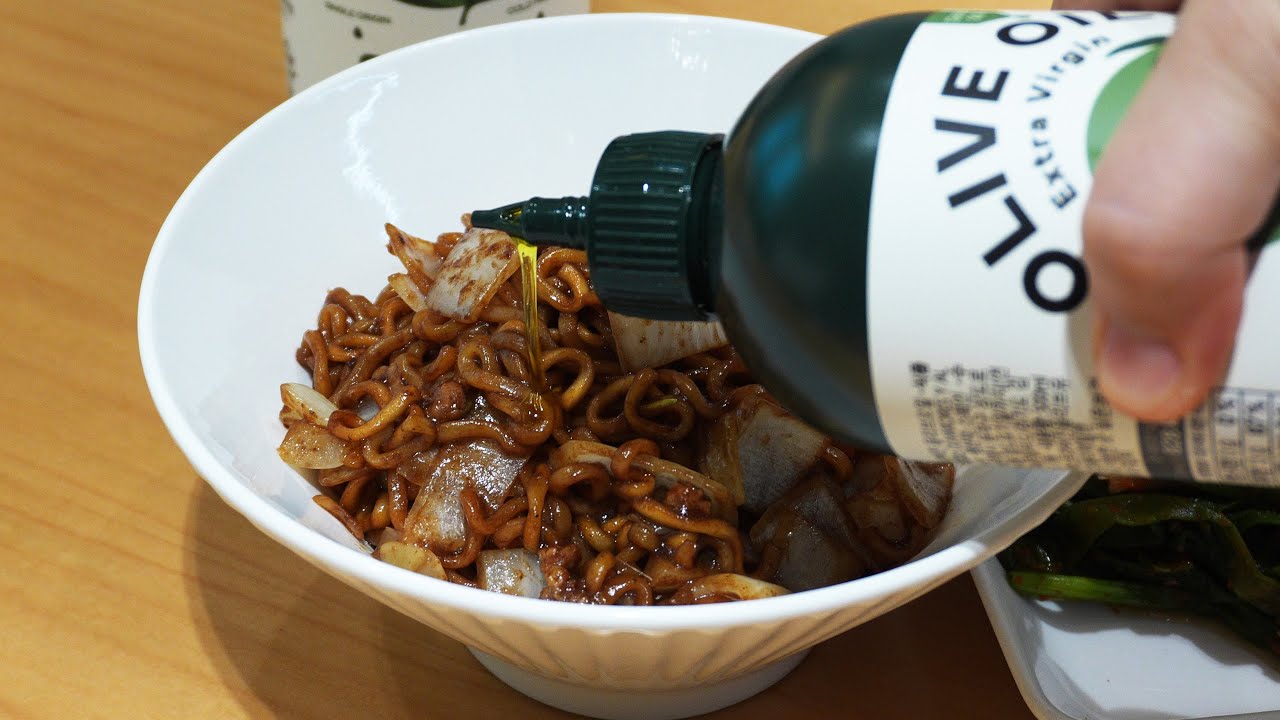 마지시모올리브오일 x 짜파게티 2배 맛있게 즐기기