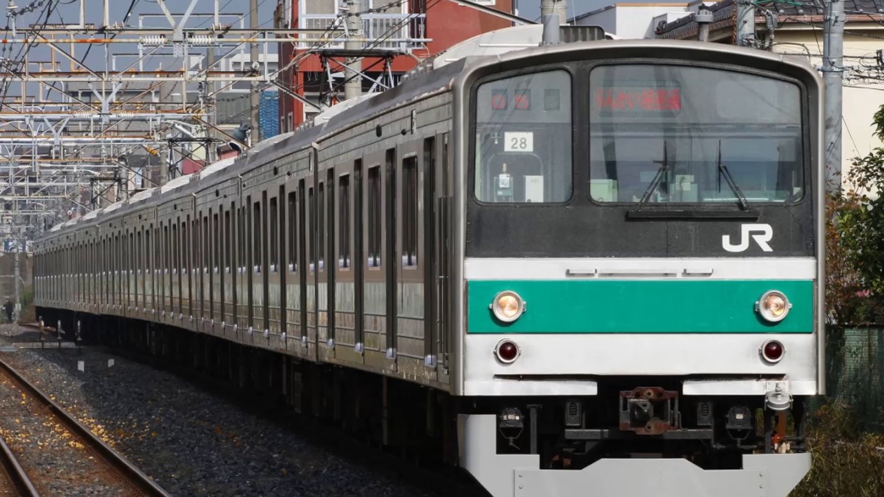【走行音】 埼京線205系ハエ28編成 新木場～川越 モハ205-287