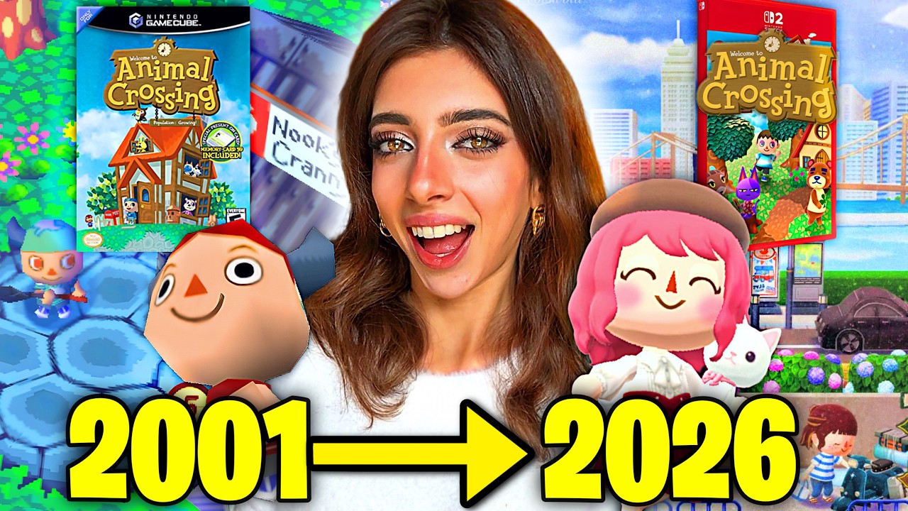 ANIMAL CROSSING : AVANT VS MAINTENANT 😳 (2001-2026)