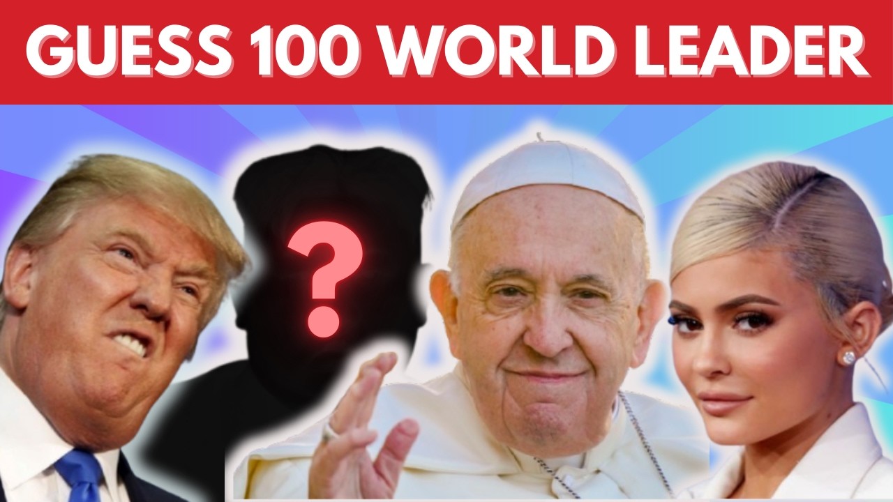 Guess the World Leader! 🌍 Name These Famous Political & Business Figures in 5 Seconds