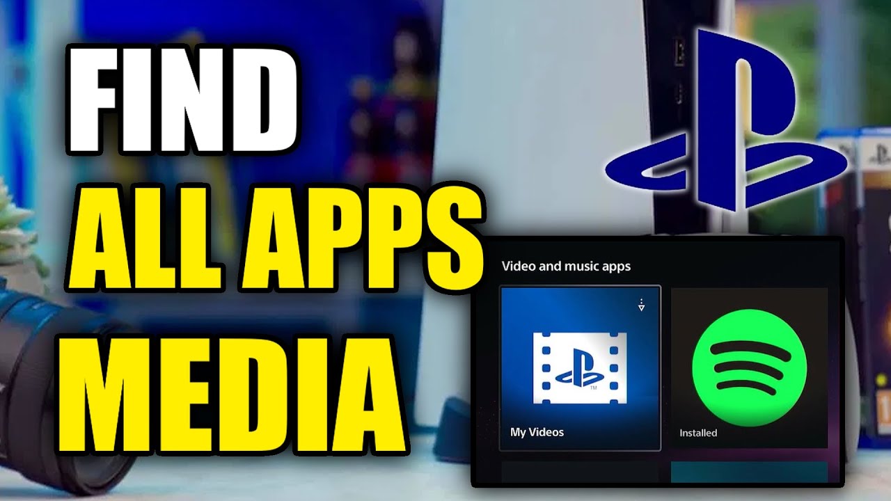 How to Find & Download All Media Apps on PS5 Console (Best Method)