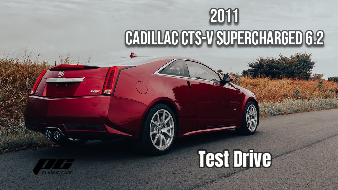 *SOLD* 2011 Cadillac CTS-V Test Drive - Supercharged 6.2 - 6 Speed - 8K Miles