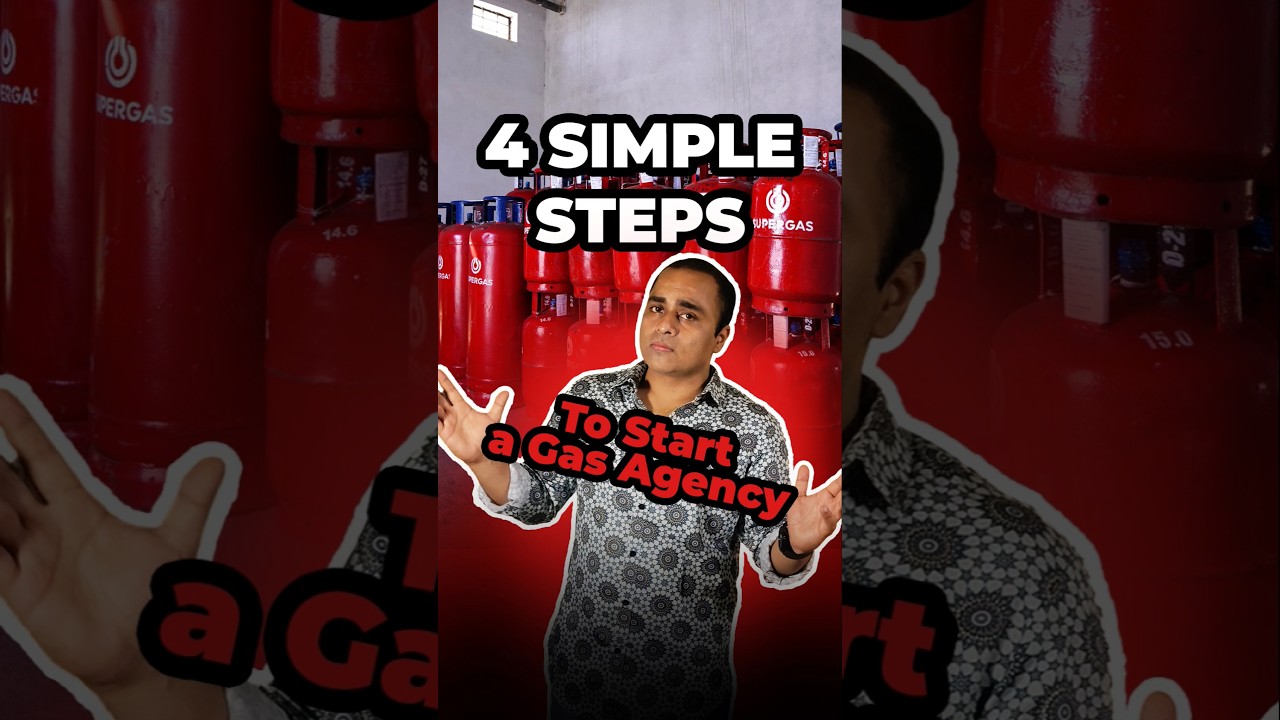 ✅ 4 Simple Steps to Own a Gas Agency #gasagency #businessideas #lpgdistributor #franchisee