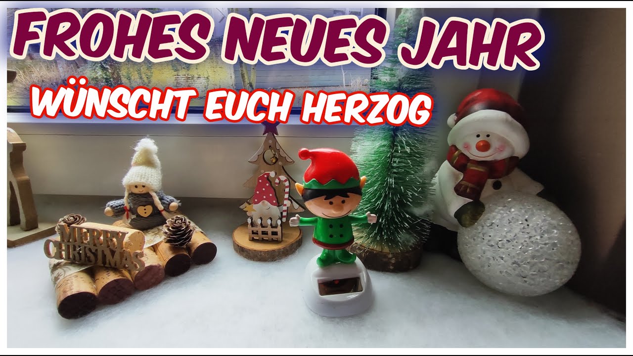 Guten Rutsch 😀 Frohes neues Jahr 2026 😀 Herzog`s Ansprache
