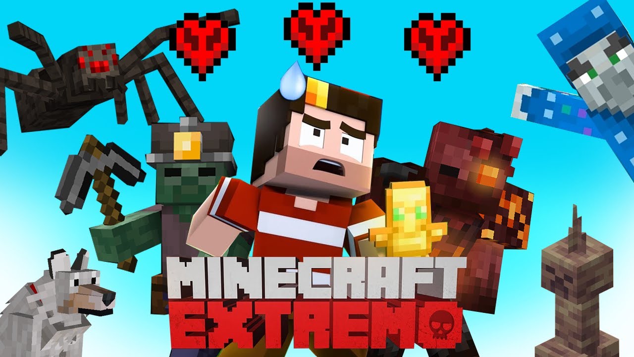 16 EXTREME MINECRAFT MODS AURON - MODS USED IN EXTREME MINECRAFT (Names + Download)