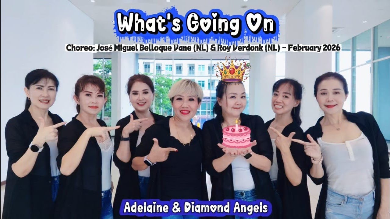What's Going On - Line Dance - Choreo:José Miguel Belloque Vane (NL) & Roy Verdonk (NL) - Feb 2026