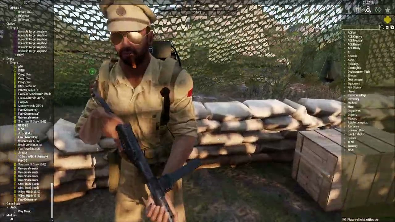 Canucks in Sicilia | Arma 3 | WW2 op | Zeus POV