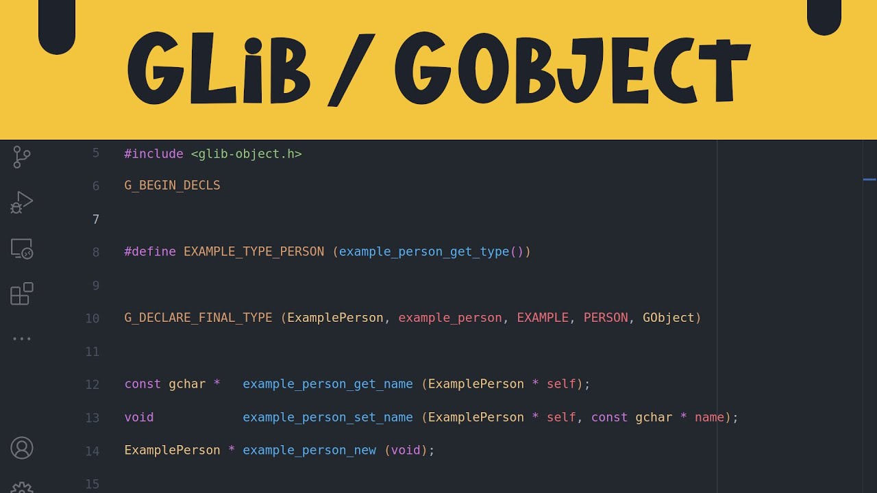Учебное пособие по GLib/GObject