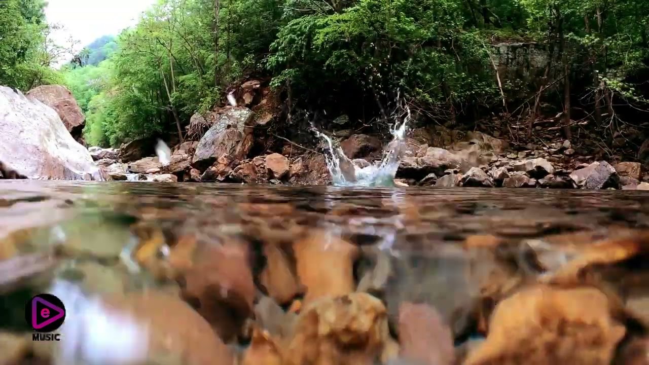 Water-Relaxing eMusic | Piano, eMusic For Healing, Meditation, Study, Relax, Soothing, Nature