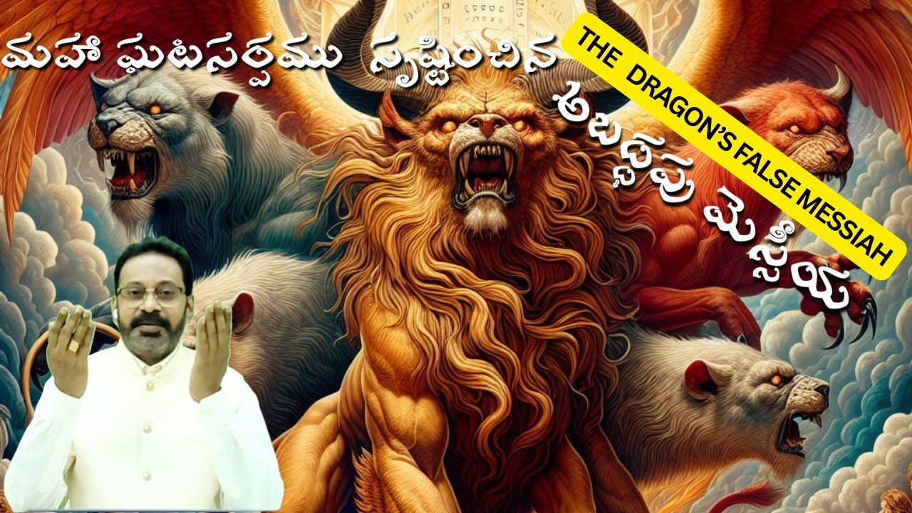 మహా  ఘటసర్పము సృష్టించిన అబద్ధపు మెస్సీయI THE DRAGON'S FALSE MESSIAH I REFORMED CHURCH INTERNATIONAL