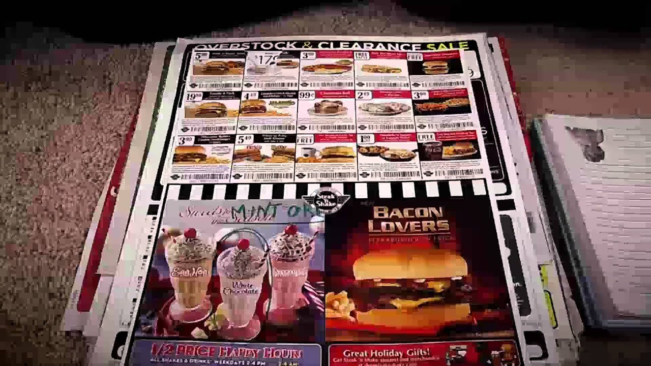 ASMR Coupon Clipping, Page Turning, and Camera Handling