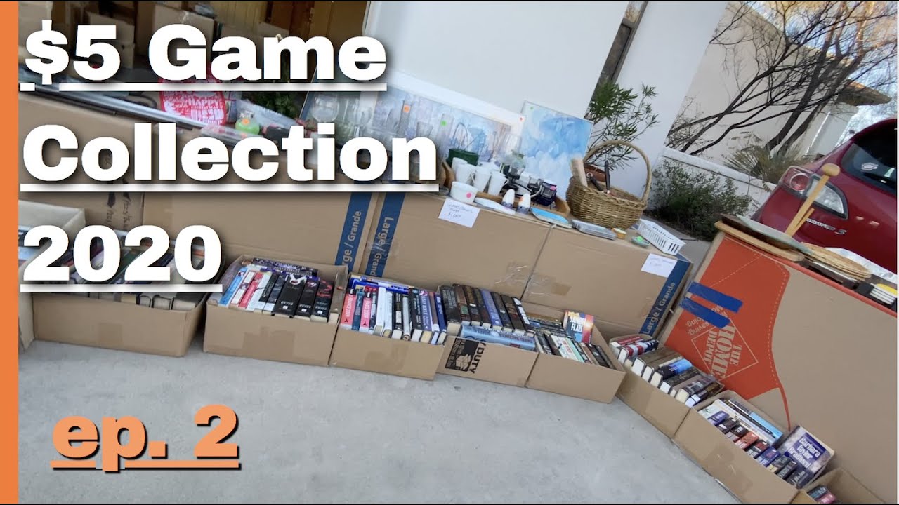 $5 Game Collection (2020) Ep. 2: Super Garage Sales