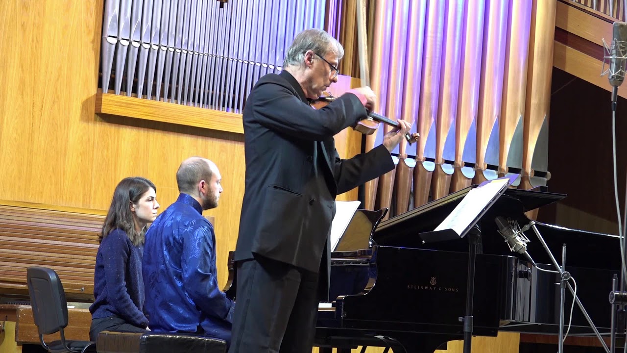 Zlata Tcaci, Sonate pour violon et piano. J&eacute;r&ocirc;me Simon, Ionel Streba