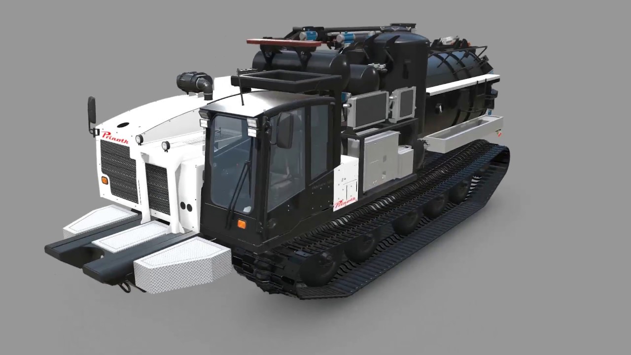 PRINOTH -  PANTHER T22 with vacuum excavator