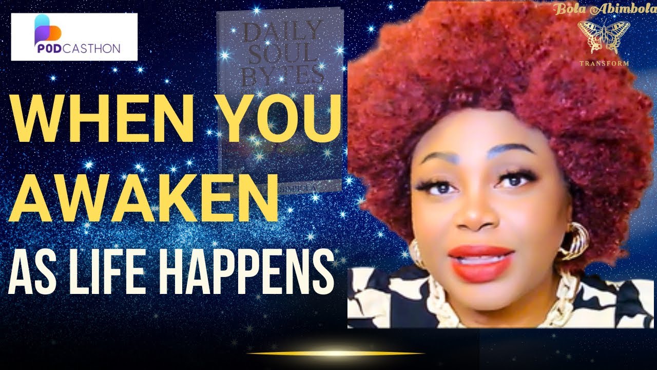 A New Solo Reflection Series | Daily Soul Bytes Show | #bolaabimbola #awakenaslifehappens | love