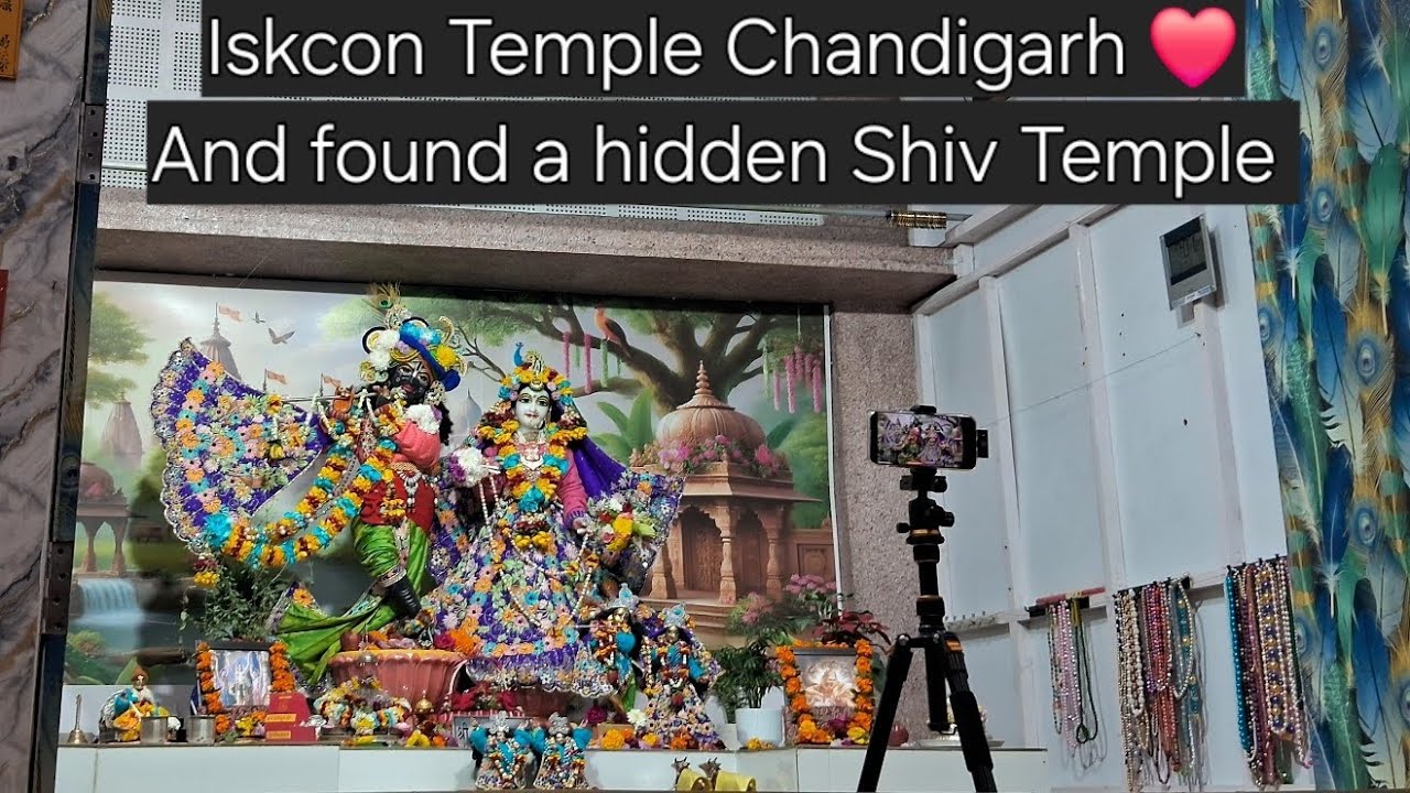 I walked 10km from Mohali to ISKCON Chandigarh & found a hidden Shiva Temple! 🛕